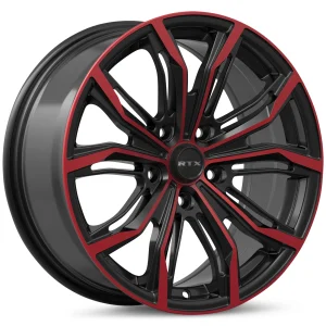 RTX Wheels – Black Widow – Black – 17″x7.5″ 42mm – Summer Wheels – 083554